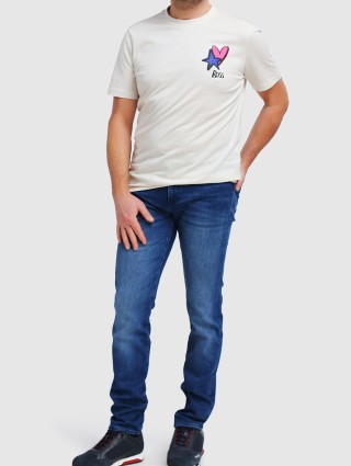 Белая футболка BOSS: фото 1 - Invogue