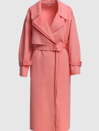 Розовое пальто MARC CAIN: фото - Invogue