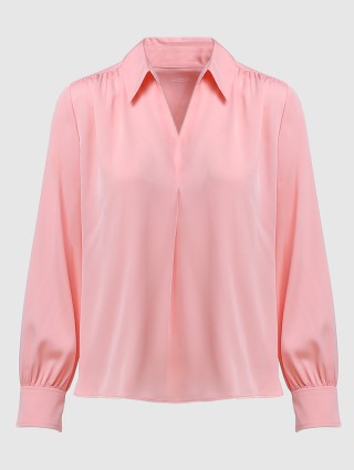 Розовая блуза MARC CAIN: фото - Invogue