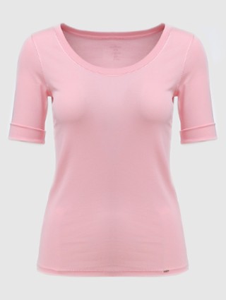 Рожева футболка MARC CAIN : фото - Invogue