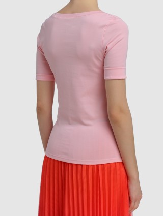 Рожева футболка MARC CAIN : фото 4 - Invogue