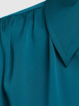 Зелёная блуза MARC CAIN: фото 5 - Invogue