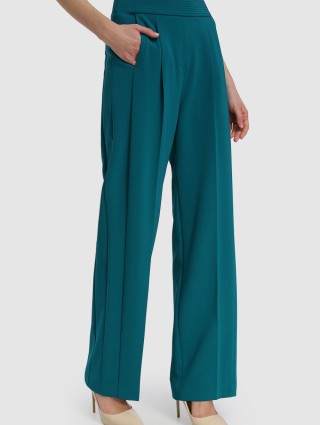 Зелёные брюки MARC CAIN: фото 3 - Invogue