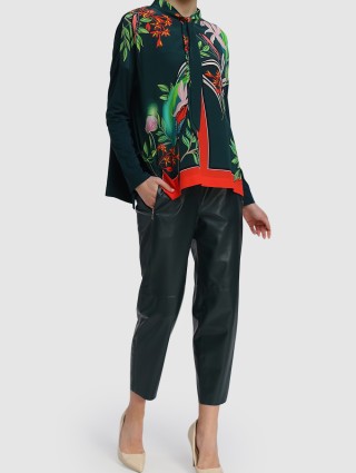 Зелена блуза MARC CAIN : фото 1 - Invogue