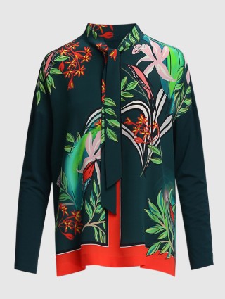 Зелена блуза MARC CAIN : фото - Invogue