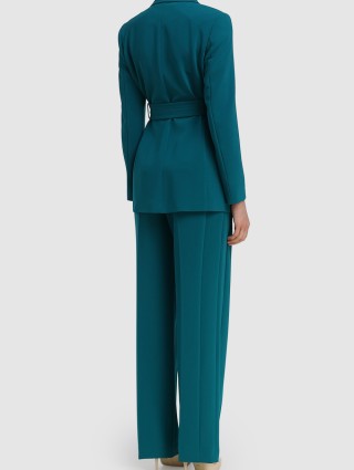 Зелёный пиджак MARC CAIN: фото 2 - Invogue