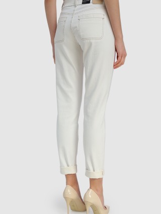 Молочные джинсы MARC CAIN: фото 4 - Invogue