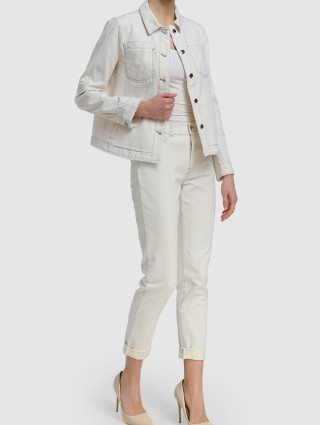 Молочные джинсы MARC CAIN: фото 1 - Invogue