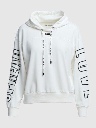 Молочная кофта MARC CAIN: фото - Invogue