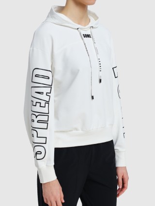 Молочная кофта MARC CAIN: фото 3 - Invogue