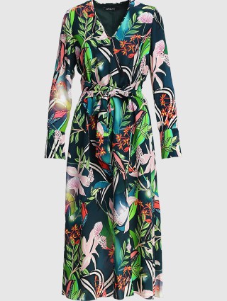 Серое платье MARC CAIN: фото - Invogue