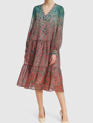 Красное платье MARC CAIN: фото 1 - Invogue