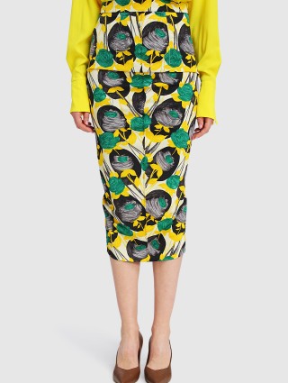 Зелёная юбка SPORTMAX: фото 3 - Invogue