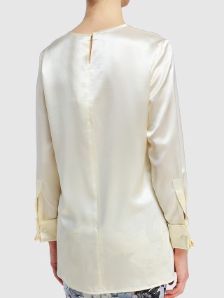 Молочна блуза MAX MARA : фото 4 - Invogue