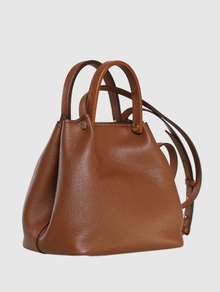 Коричневая сумка MAX MARA: фото 3 - Invogue