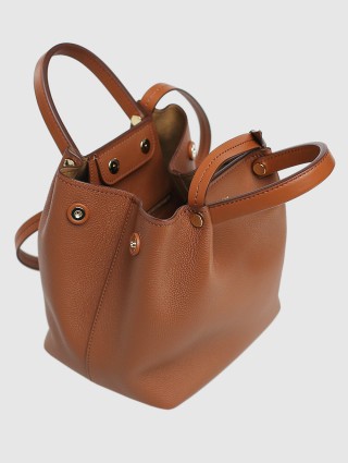 Коричневая сумка MAX MARA: фото 4 - Invogue