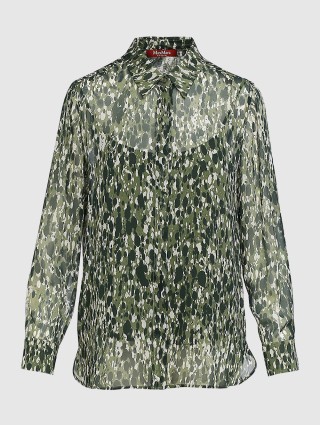 Зелена сорочка MAX MARA : фото - Invogue