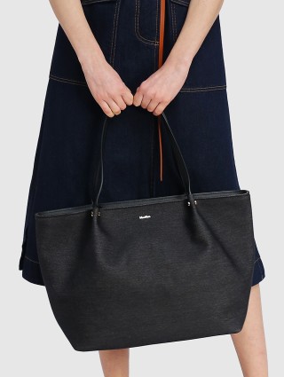 Чёрная сумка MAX MARA: фото 2 - Invogue