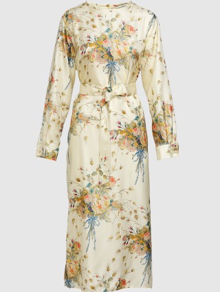 Молочное платье MAX MARA: фото - Invogue