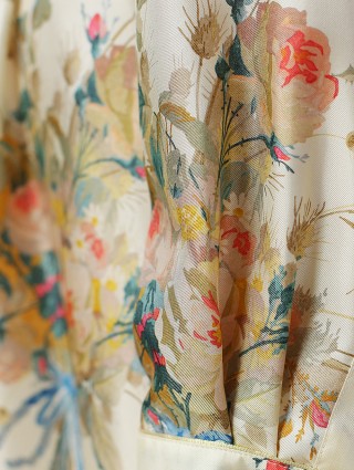 Молочное платье MAX MARA: фото 6 - Invogue