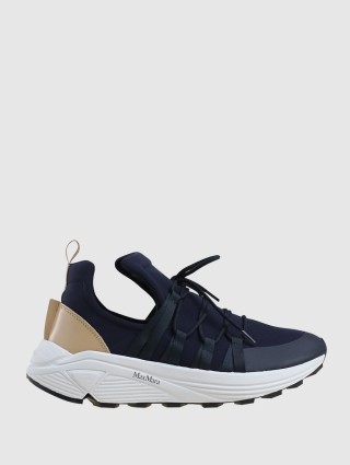 Синие сникерсы MAX MARA: фото - Invogue