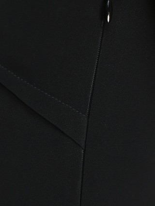 Чёрное платье SPORTMAX: фото 5 - Invogue