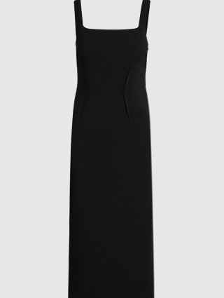 Чёрное платье SPORTMAX: фото - Invogue