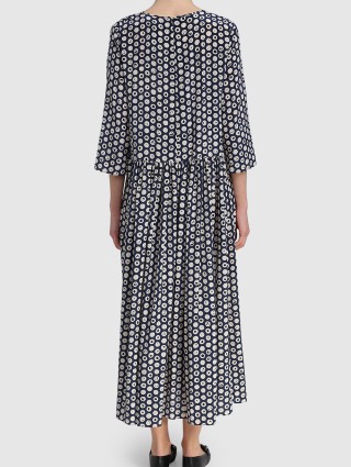 Тёмно-Синее платье MAX MARA: фото 2 - Invogue