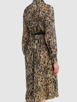 Бежевое платье MAX MARA: фото 3 - Invogue