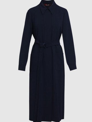 Синее платье MAX MARA: фото - Invogue