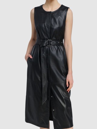 Чёрное платье SPORTMAX: фото 3 - Invogue