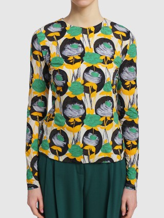 Зелёный свитер SPORTMAX: фото 3 - Invogue