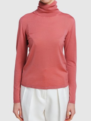 Розовый свитер MAX MARA: фото 2 - Invogue