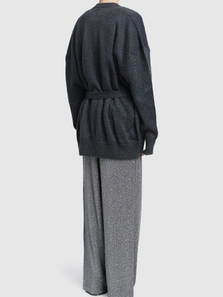 Тёмно-серый кардиган MAX MARA: фото 2 - Invogue