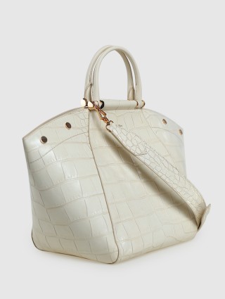 Белая сумка MAX MARA: фото 4 - Invogue