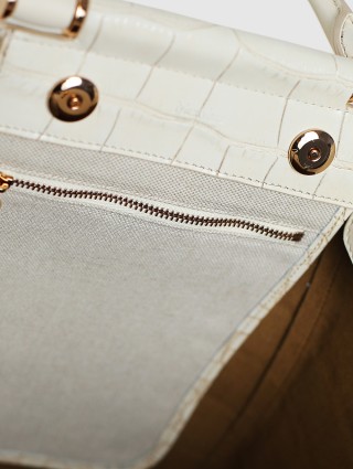 Белая сумка MAX MARA: фото 7 - Invogue