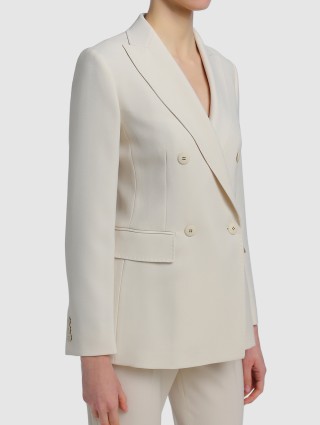 Молочный пиджак MAX MARA: фото 3 - Invogue