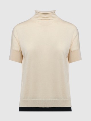 Молочный свитер MAX MARA: фото - Invogue