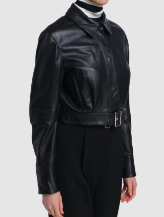 Чёрная куртка SPORTMAX: фото 3 - Invogue