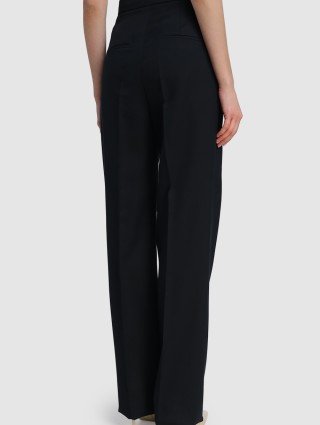 Чёрные брюки SPORTMAX: фото 4 - Invogue