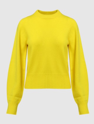 Жёлтый свитер SPORTMAX: фото - Invogue