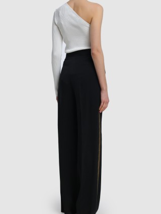 Чёрные брюки MAX MARA: фото 2 - Invogue