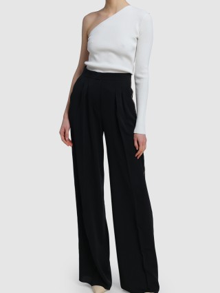 Чёрные брюки MAX MARA: фото 1 - Invogue