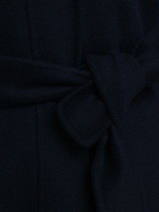 Темно-синее пальто MAX MARA: фото 5 - Invogue