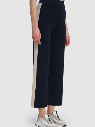 Синие брюки WEEKEND MAX MARA: фото 3 - Invogue