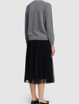 Серый свитер WEEKEND MAX MARA: фото 2 - Invogue