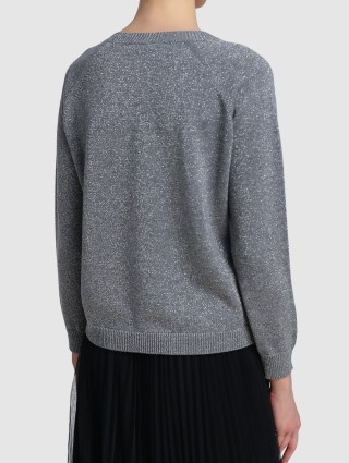 Серый свитер WEEKEND MAX MARA: фото 4 - Invogue