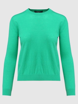 Зелёный свитер WEEKEND MAX MARA: фото - Invogue
