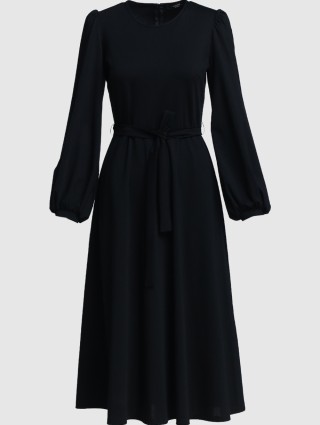 Чёрное платье WEEKEND MAX MARA: фото - Invogue