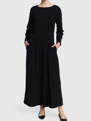 Чёрный комбинезон WEEKEND MAX MARA: фото 1 - Invogue